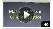 Criminal Justice MA Program 2014